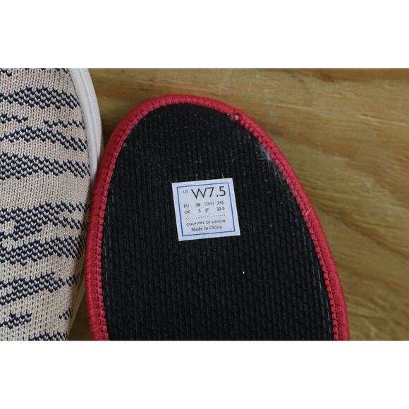 Rothy's Shoes 7.5 Womens Animal Print Maritime Tiger Slip On Sneakers Athletic - Picture 8 of 8